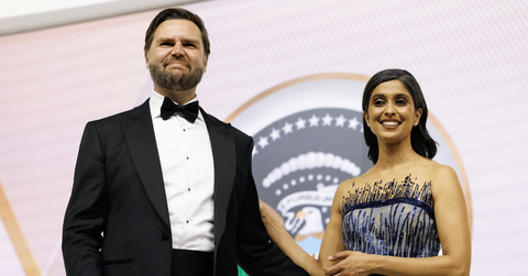 Photo of J.D. and Usha Vance