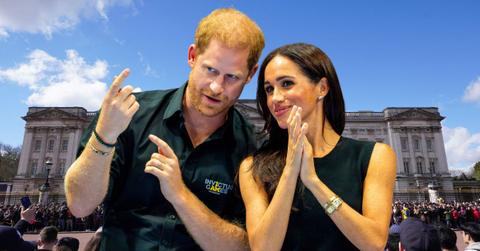 Photo of Buckingham Palace, Prince Harry and Meghan Markle