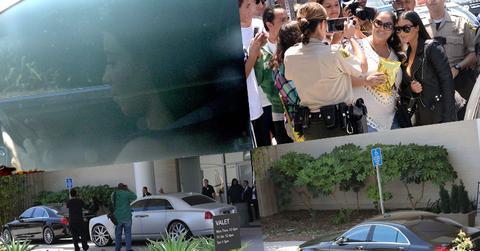 //kim kardashian kourtney car parked handicapped space pp sl