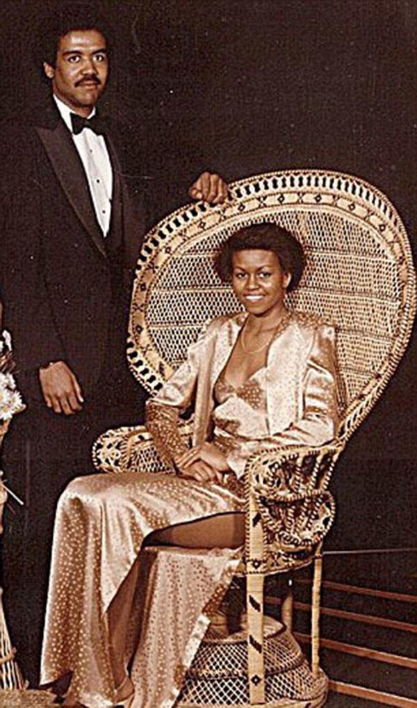 //Michelle Obama Prom