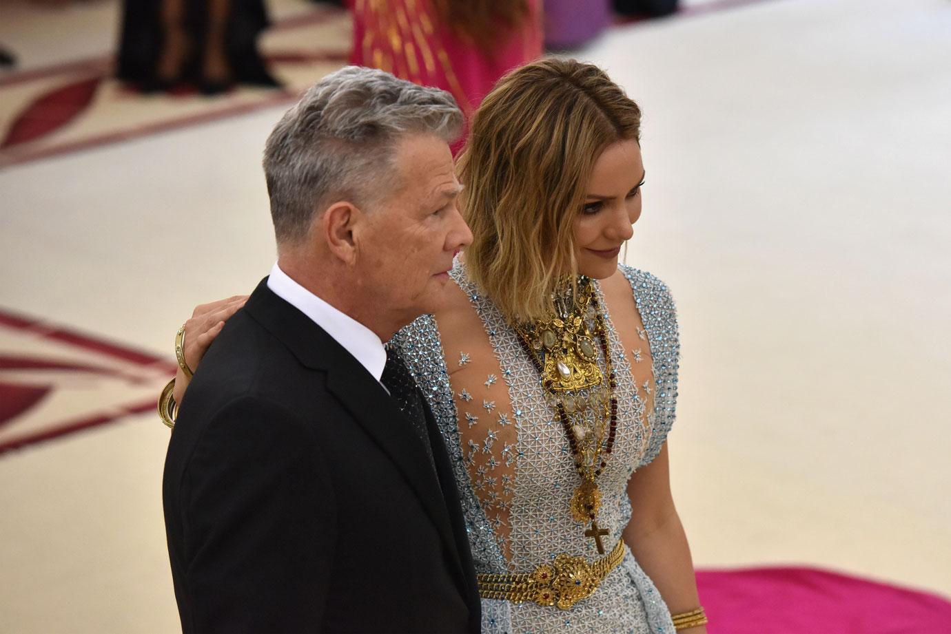 //Katharine McPhee David Foster MET Gala