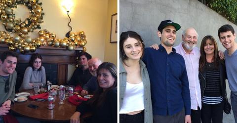 Photo of Rob Reiner and family