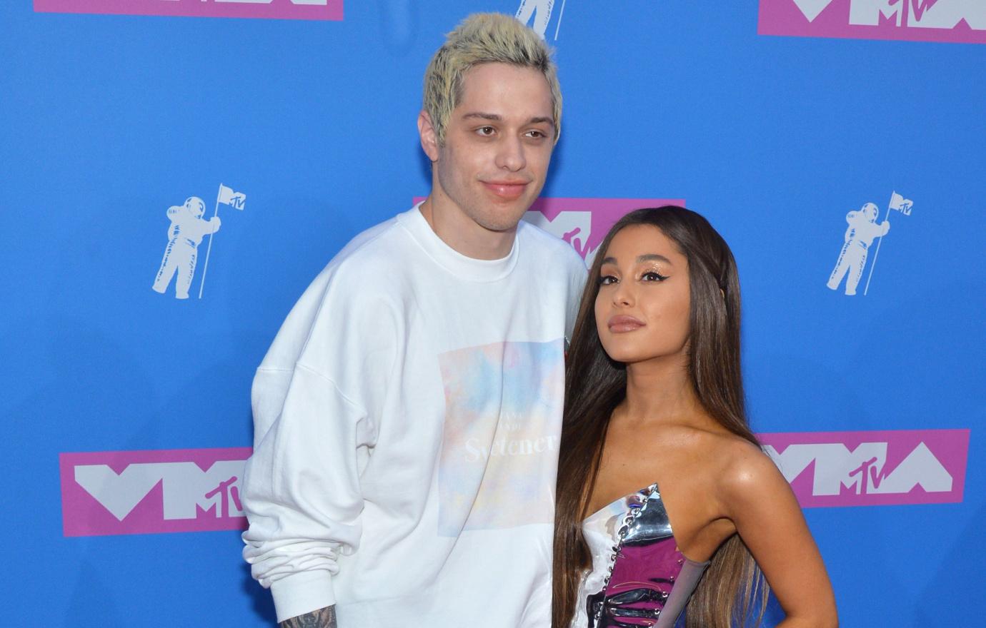 Pete Davidson and Ariana Grande