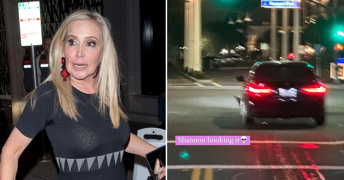 rhoc shannon beador airbag dui face injury