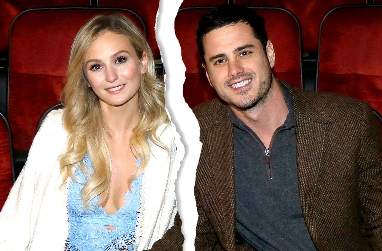 //ben higgins lauren bushnell split the bachelor pp