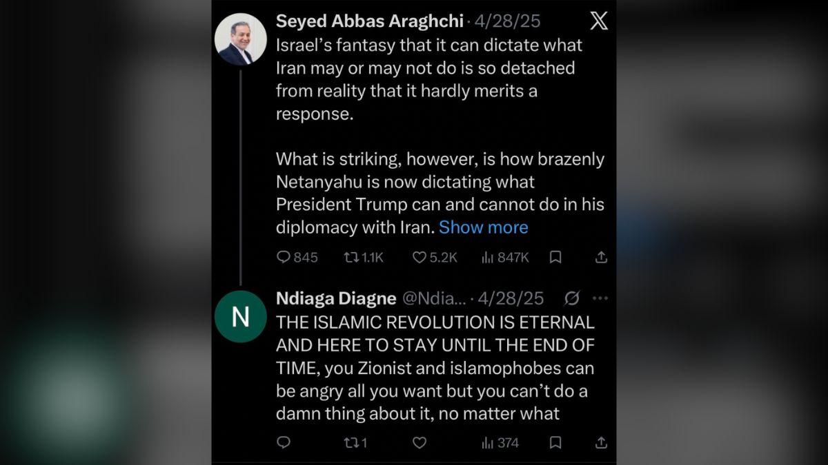 Photo of Ndiagai Diagne X post