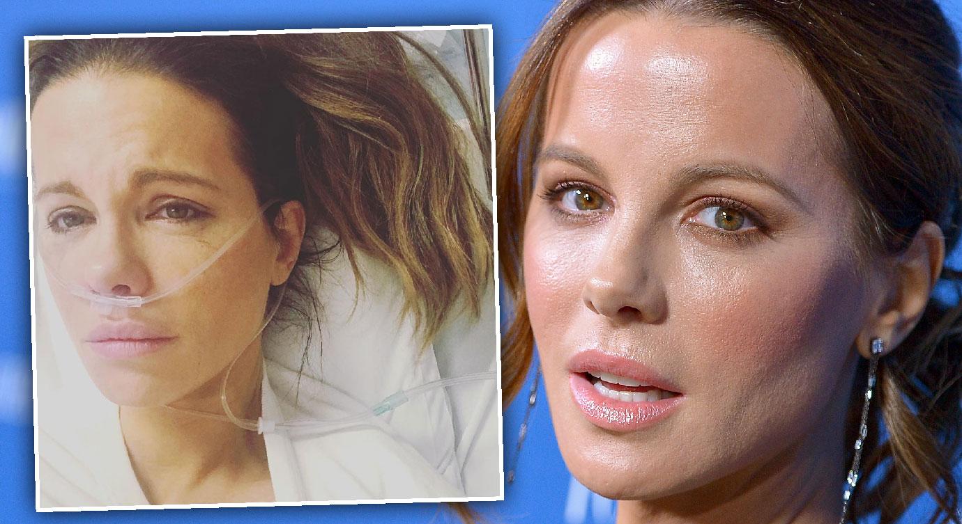 Kate Beckinsale Hospitalized Ruptured Ovarian Cyst