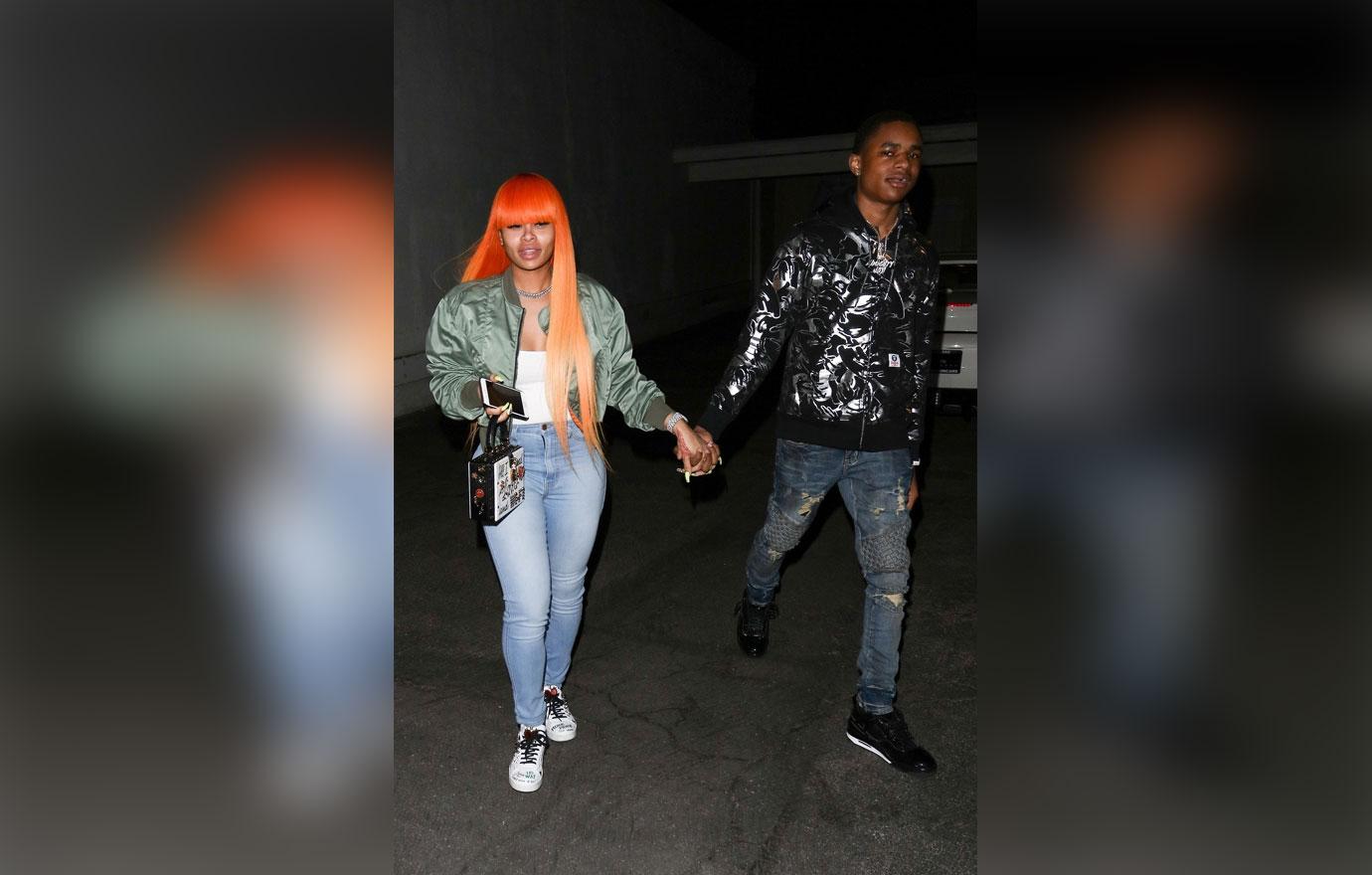 //Blac Chyna teen boyfriend PDA