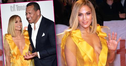 Jennifer Lopez And Alex Rodriguez Attend The "Hustlers" premiere
