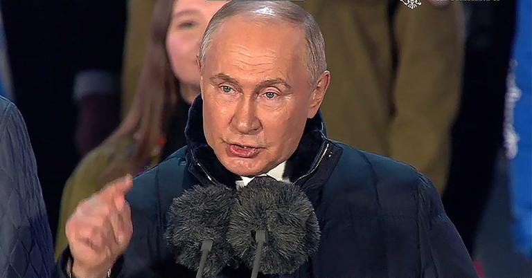 Putin Riding Rocket Vladimir Putin Blasts Ballistic Rocket In Ukraine As WW3 Threat Looms