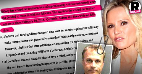 //simon barney slams tamra judge claims only seen daughter sidney once rhoc pp sl