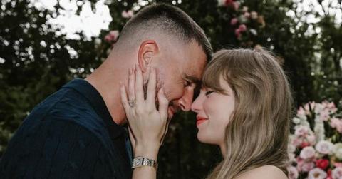 picture of Travis Kelce and Taylor Swift
