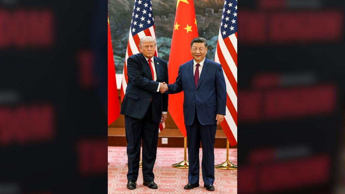 picture of Donald Trump and Xi Jinping