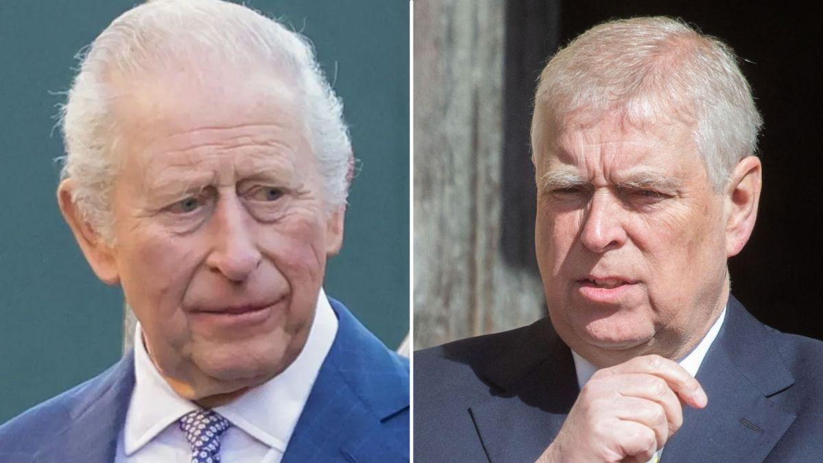 picture of king charles and andrew windsor