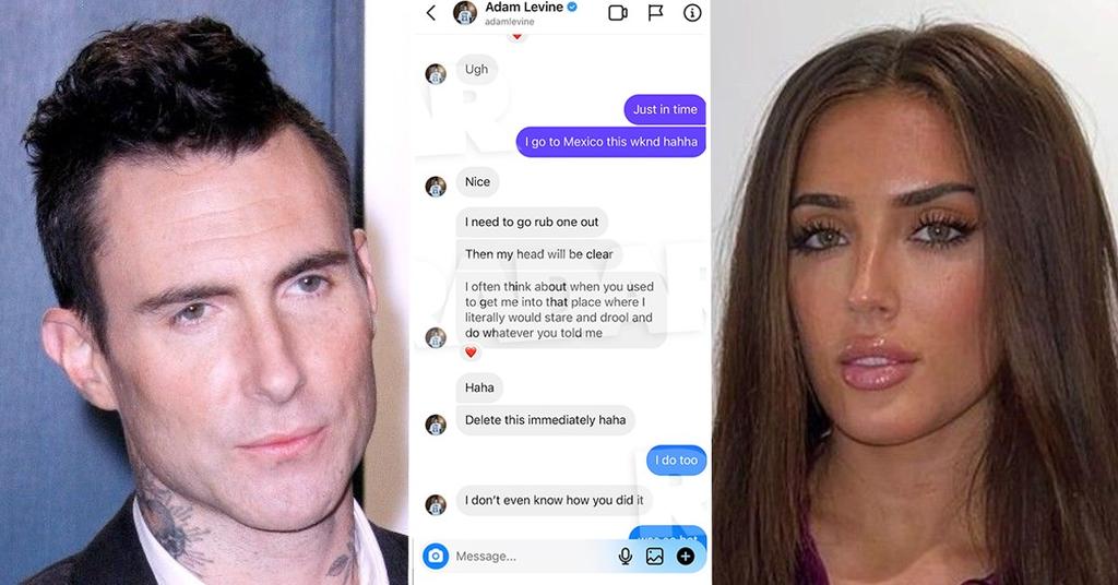 See The Damning Private Message Adam Levine Allegedly Sent To Instagram