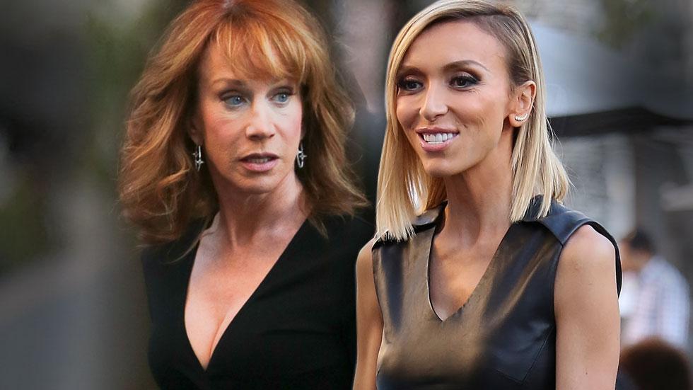 Giuliana Rancic Diva Antics - Forced Kathy Griffin To Quit