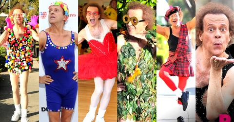 //richard simmons most outrageous looks of all time pp sl