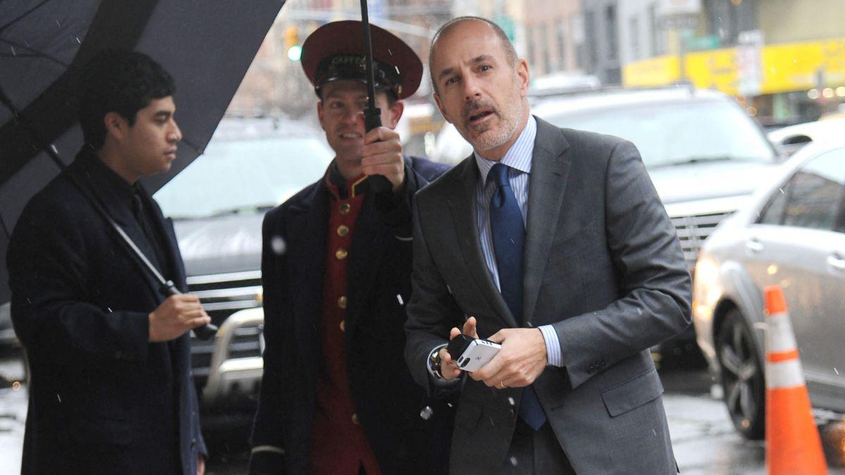Matt Lauer denied the allegations.