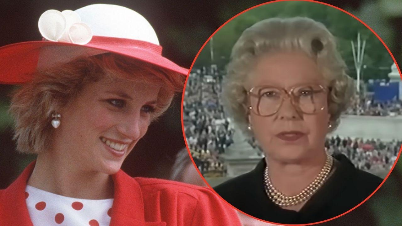 Photo of Princess Diana and Queen Elizabeth