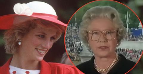 Photo of Princess Diana and Queen Elizabeth