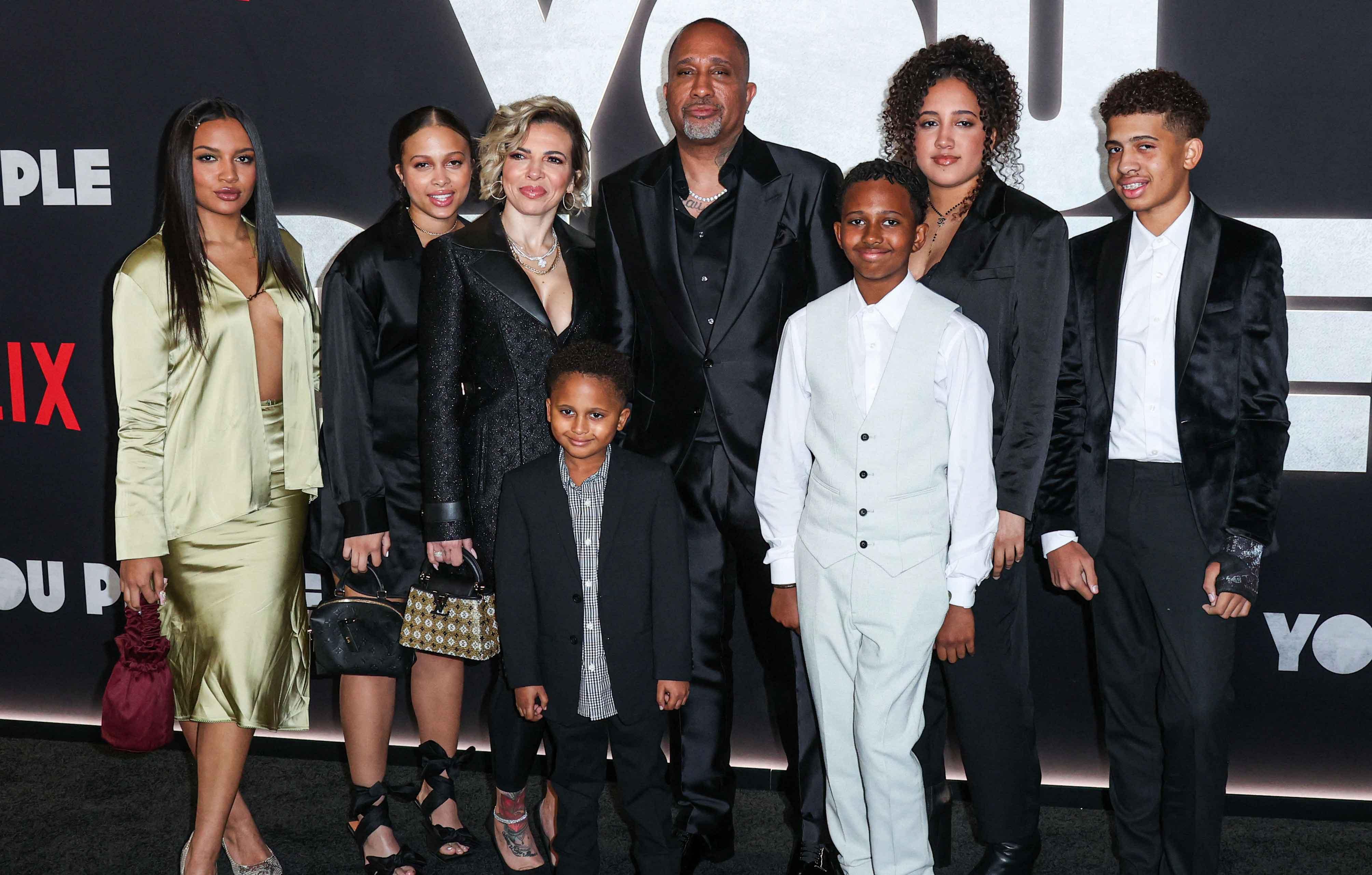 kenya barris served sisters lawsuit you people red carpet premiere eddie murphy