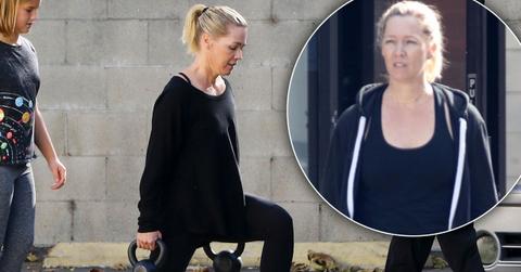 Jennie Garth workout regimen post breakup body