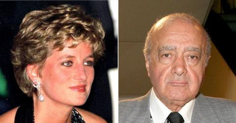 picture of Princess Diana and Mohamed Al-Fayed