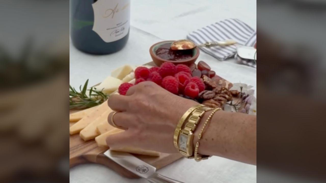 photo of Meghan Markle charcuterie board