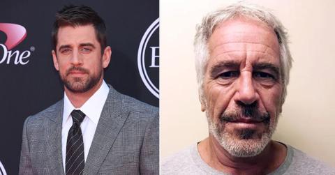 aaron rodgers believes ufo sightings distraction epstein client list pp