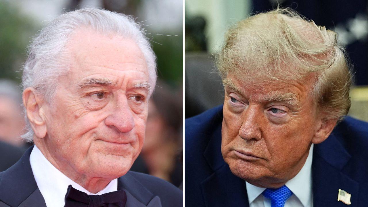 picture of robert de niro and donald trump
