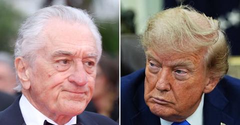 picture of robert de niro and donald trump