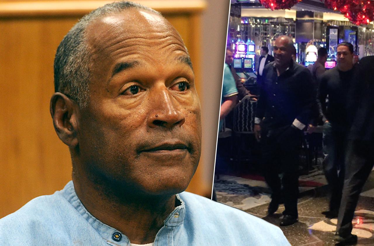 oj simpson drunk vegas prison