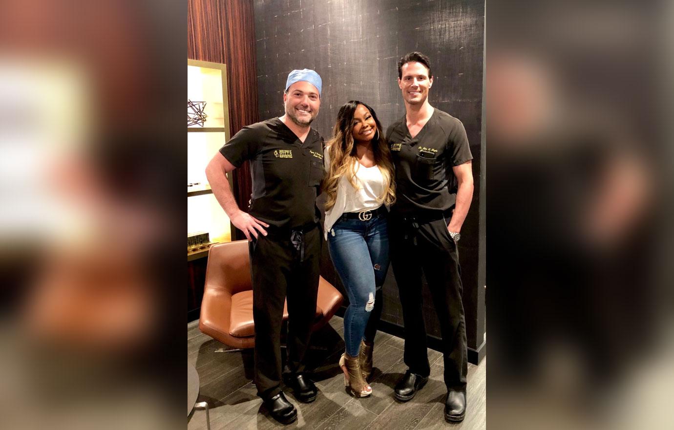 Phaedra Parks popped into Beverly Hills Plastic Surgery Group