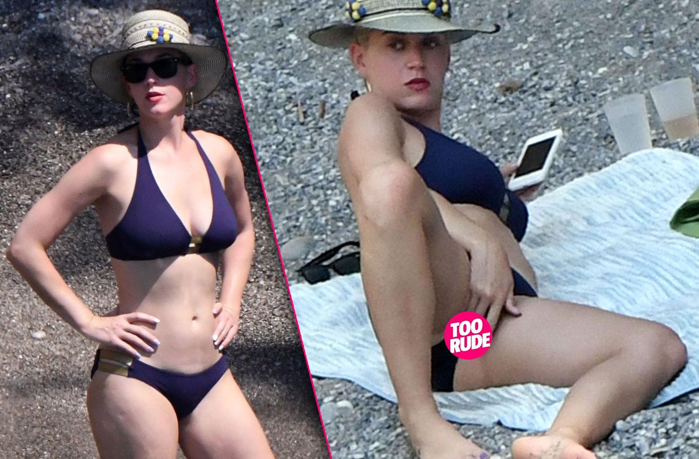 krans botsen Lelie Katy Perry Flaunts Her Body In Sexy Bikini Pics