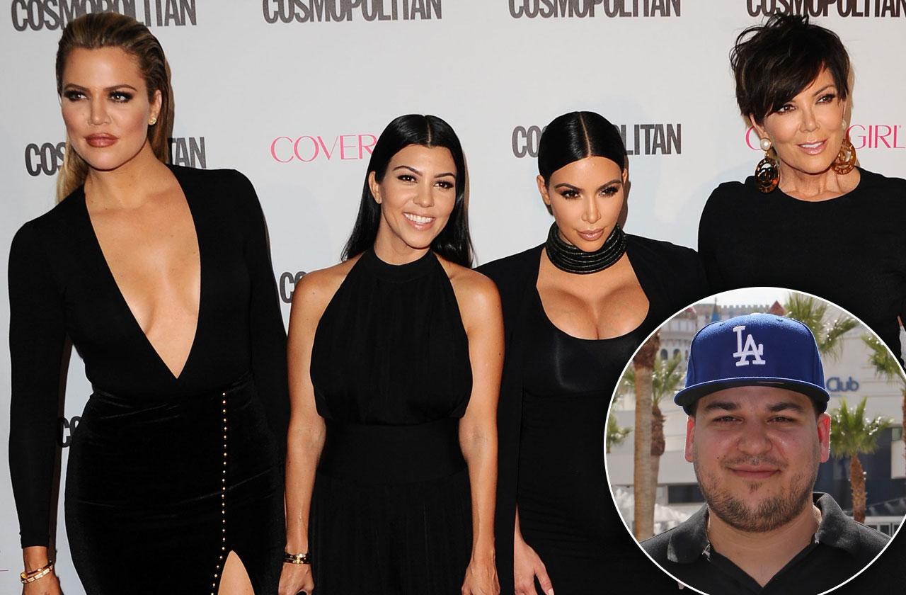 Kardashian Clan Beg Rob Use Friends To Get Over Blac Chyna