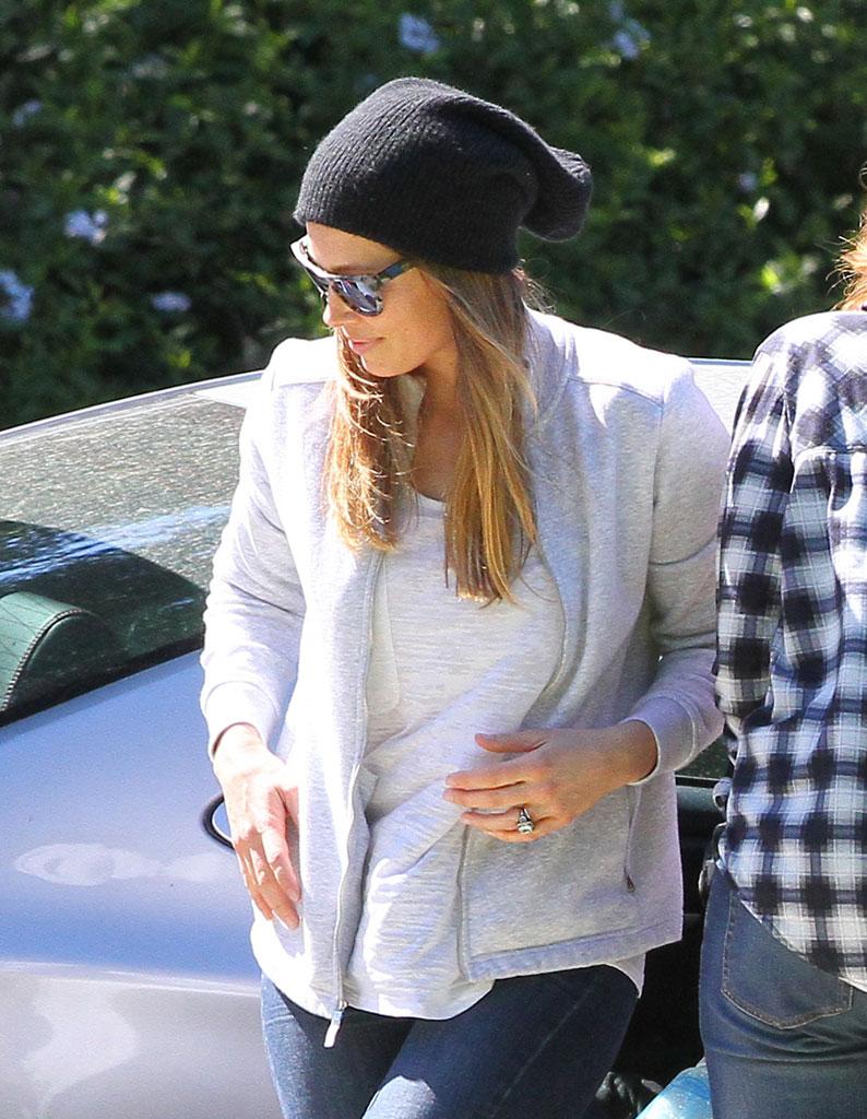 Jessica Biel Post Baby Body Son Silas Park