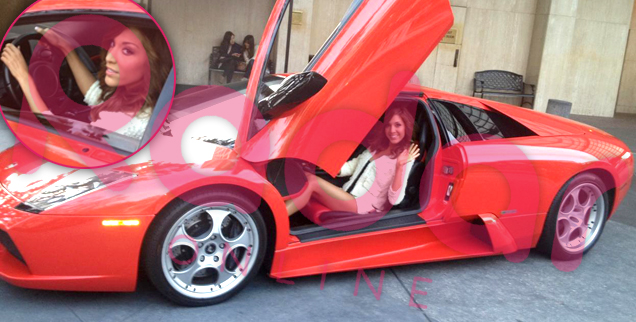 Porn Pays XXX Teen Mom Farrah Abrahams Latest Ride 400K Lamborghini