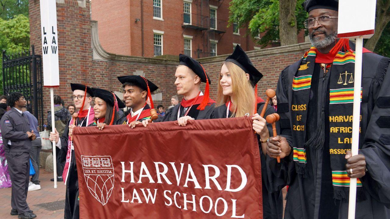 The former first lady attended Harvard Law School in the late 1980s.