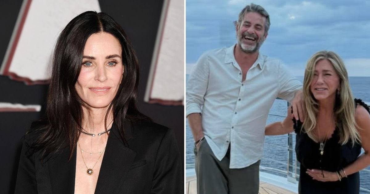 EXCLUSIVE: Courteney Cox's Doubts Over Jennifer Aniston's New Man - 'Friends' Star Fears Pal Has Fallen Under Hypnotist's Spell