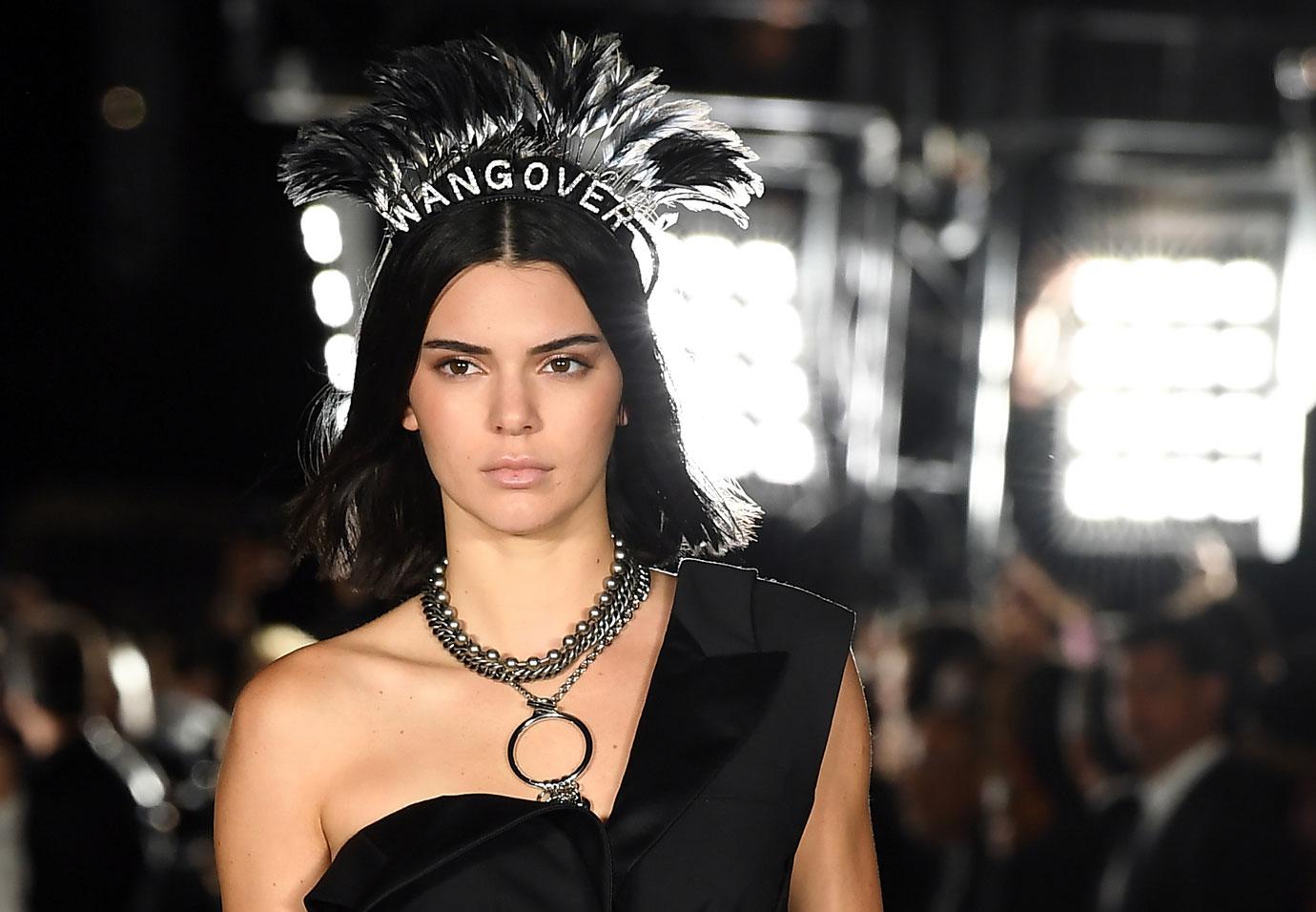 //kendall jenner highest paid model feud