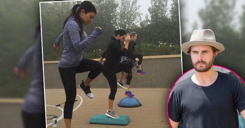 Kourtney Kardashian Breakup Scott Disick Ex Looks Gloomy