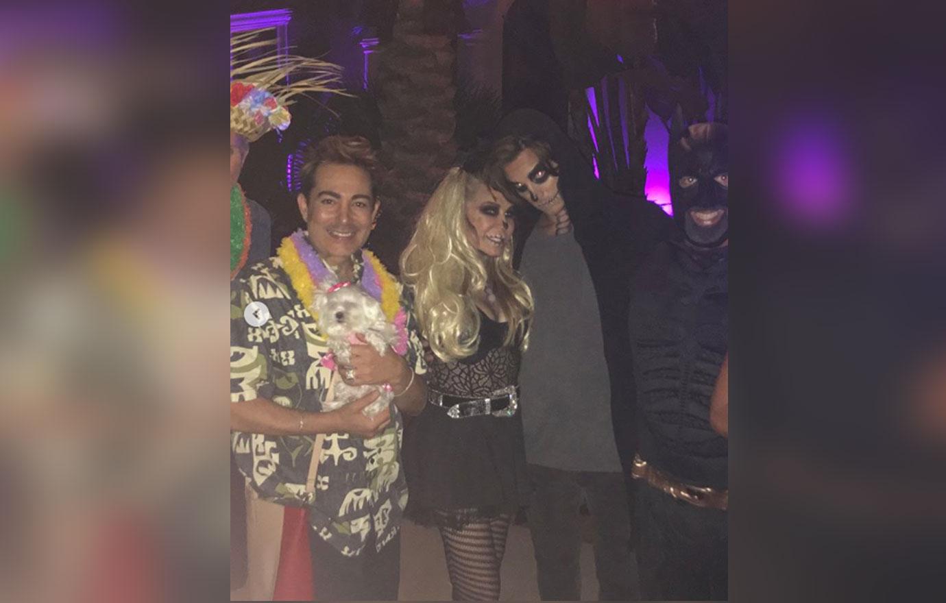 Halloween Celeb Costumes RHOBH Bash