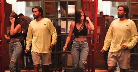 Scott Disick And Sofia Richie Leave Restaurant In Los Angeles