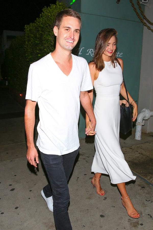 Miranda Kerr Evan Spiegel Photos