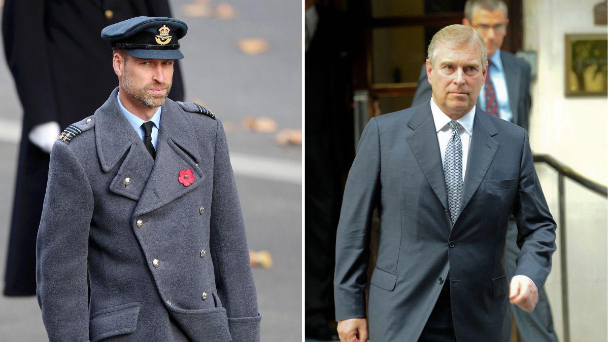 Photo of Andrew Windsor and Prince William