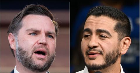 picture of JD Vance and Abdul El-Sayed
