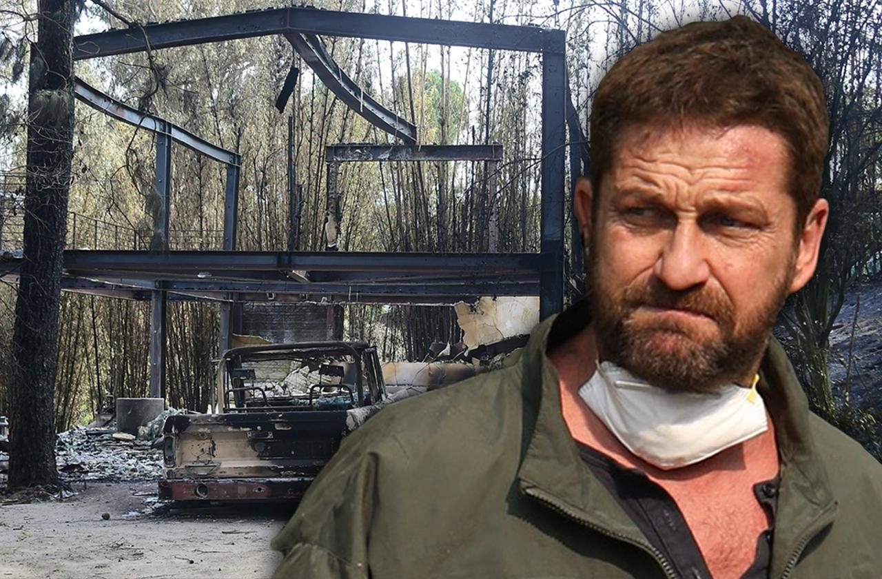 Gerard Butler Malibu Home Fire Fundraiser