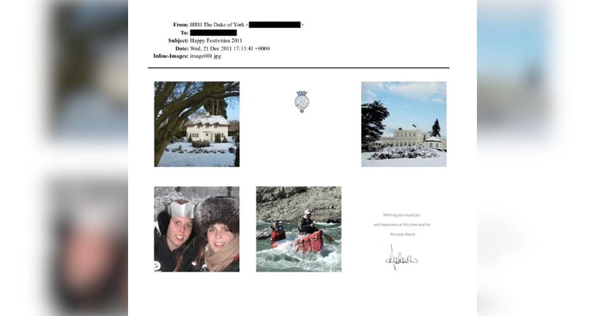 The photos included the princesses' partaking in several activities. 