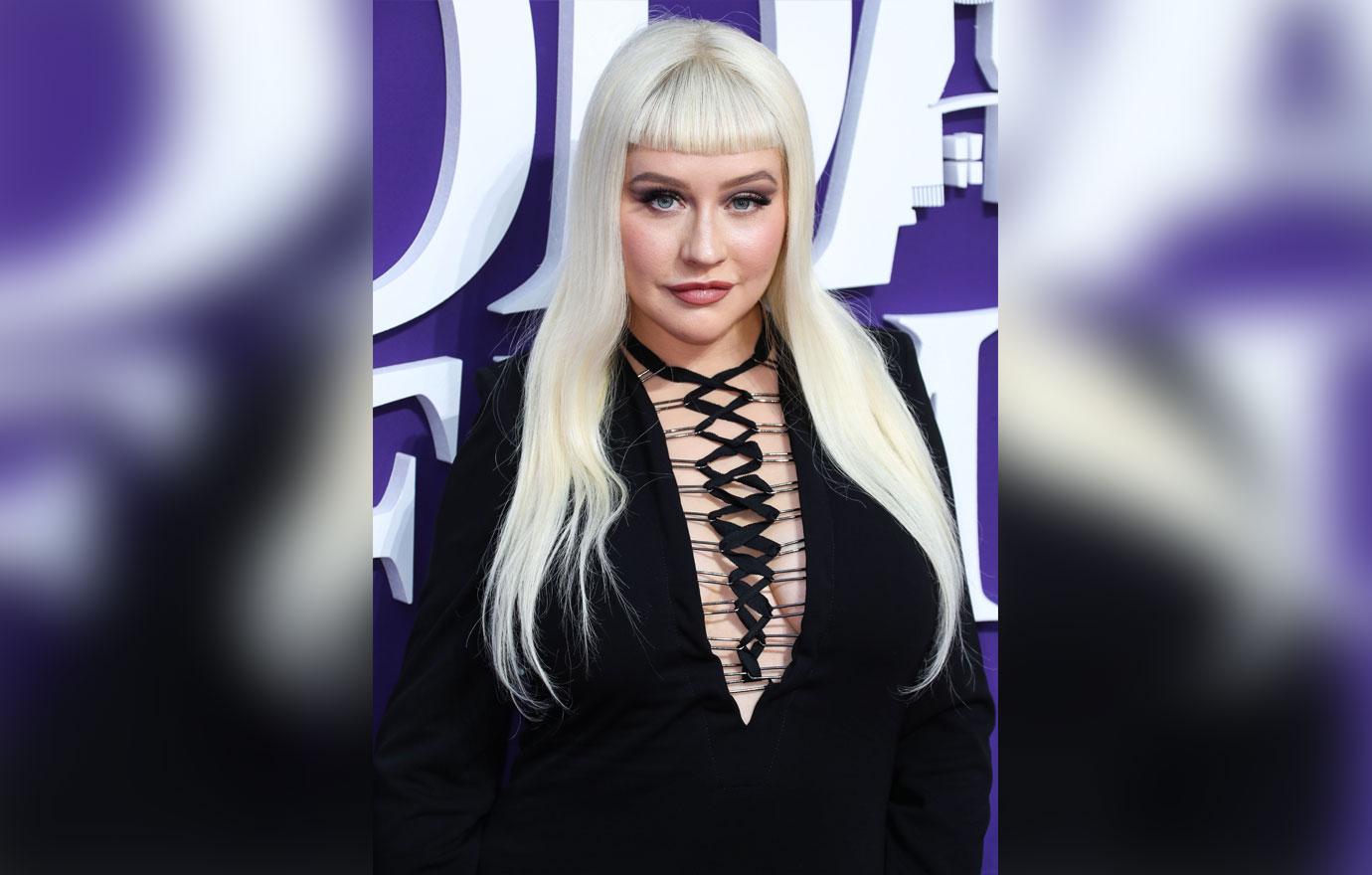 Christina Aguilera Is Unrecognizable With Boyfriend & Kids