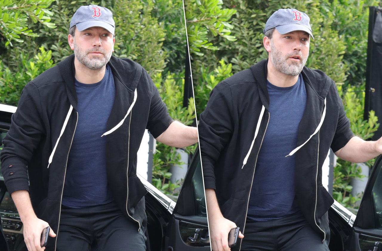 ben affleck returns home rehab sober coach